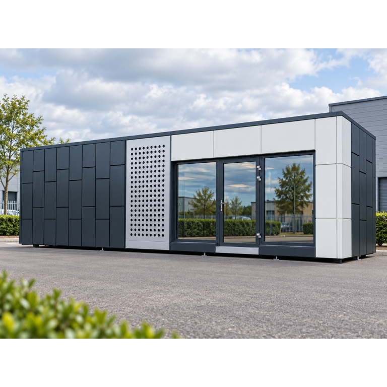 Portable Office Cabin – 10m × 3m