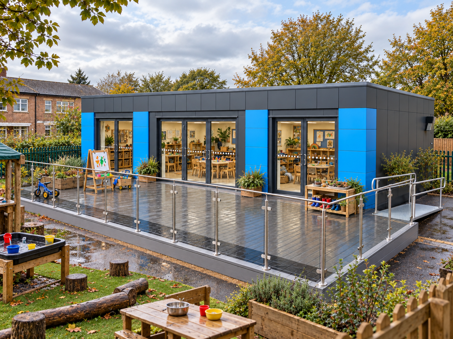 Hi-Tech Modular Nursery Building – 12.6m × 6.3m | KC Bespoke