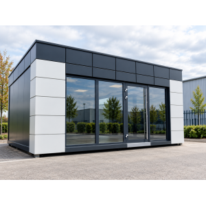 Model 2.1 Portable Office & Showroom Building – 6m × 5m Shell & Core